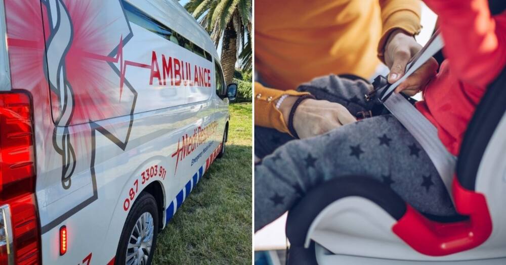 Paramedics rescue baby