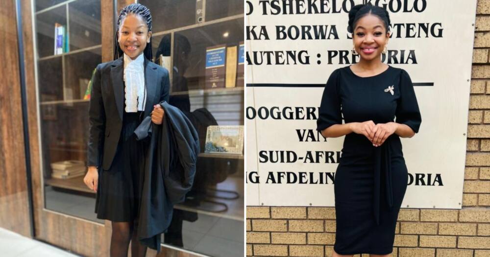 A young lawyer who lives in Gauteng is amped about becoming a notary public after recently celebrating her 43rd court appearance