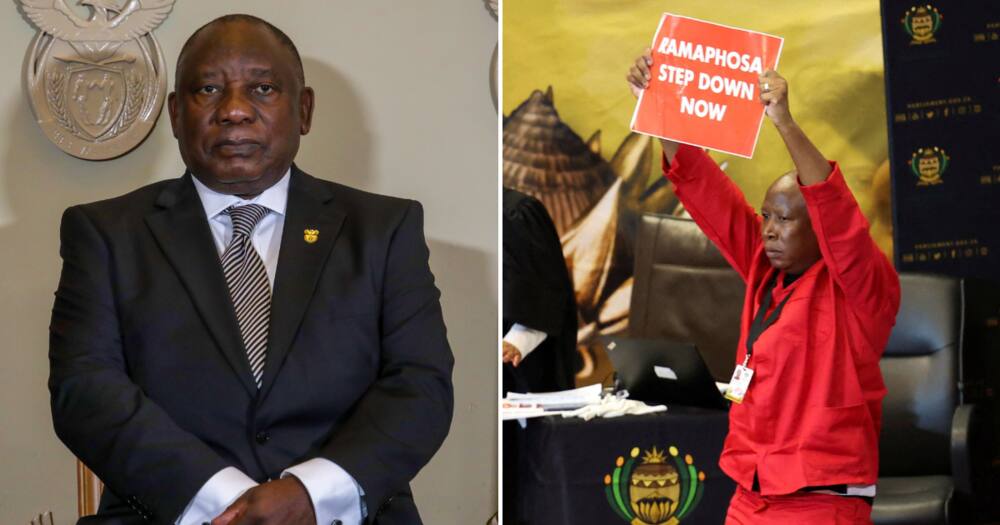 EFF boycotted the Cyril Ramaphosa's Parliament Q&A session