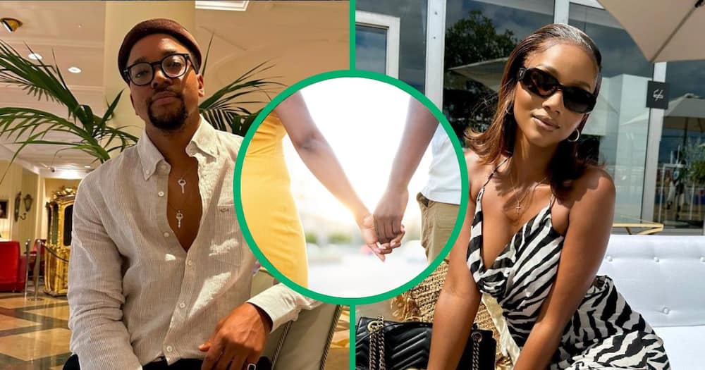 Maps Maponyane and Shudu are rumoured to be dating.