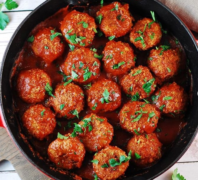 Easy South African meatballs recipe using common ingredients