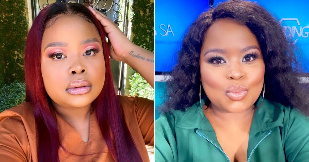 Mzansi comforts Lesego Tlhabi after receiving fatphobic comments from stylist