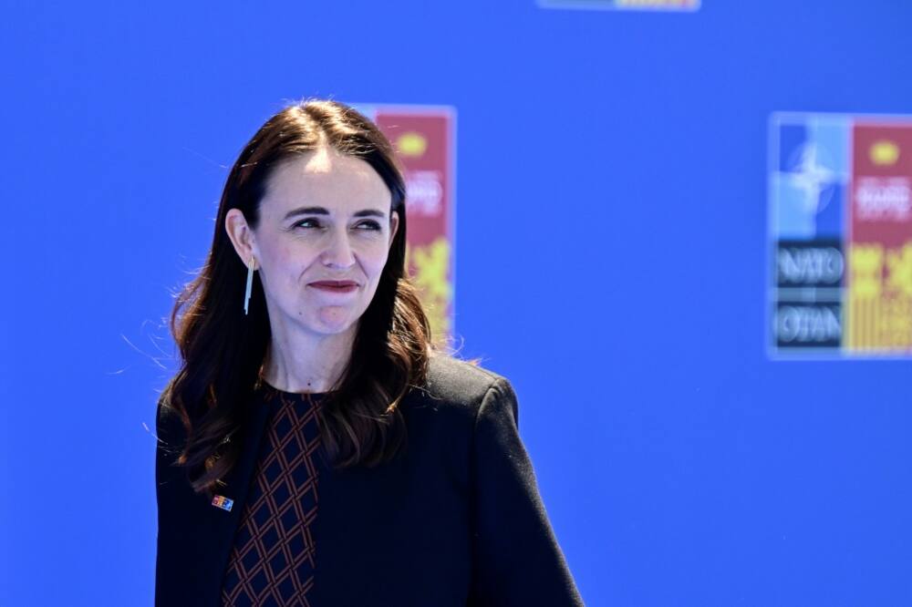 Ardern said in a speech at the NATO summit that China had become "more assertive and more willing to challenge international rules and norms"