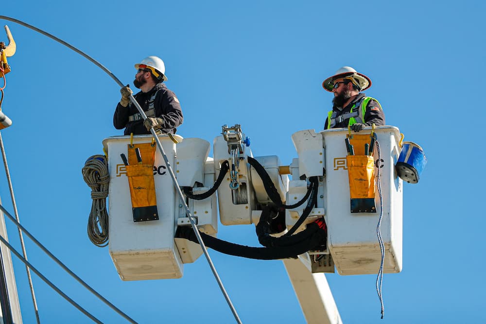 Average lineman salary in the USA 2022