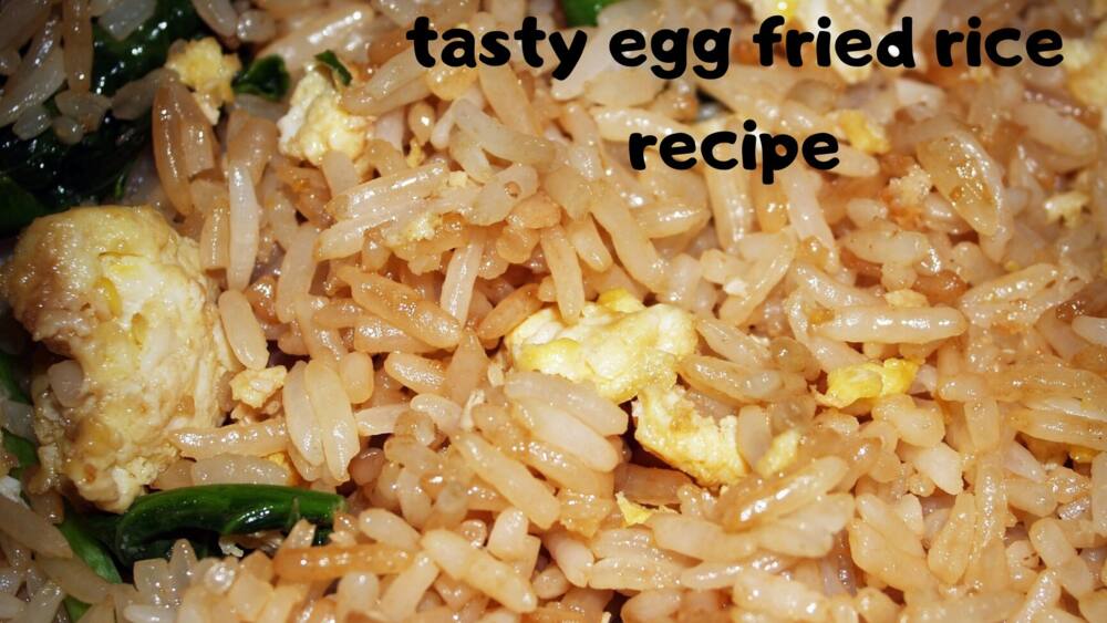 egg fried rice
rice dishes