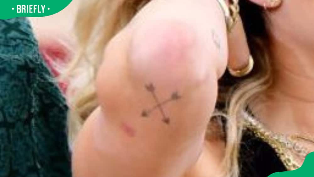 Miley Cyrus' arm tattoos