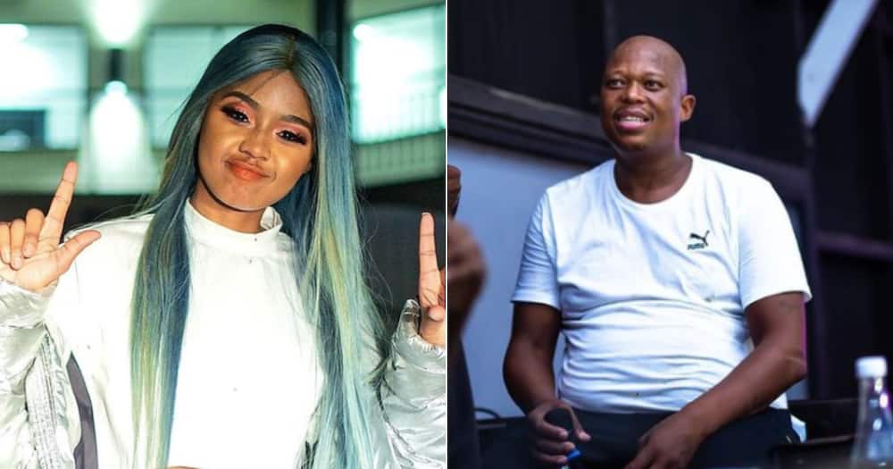 Babes Wodumo shares before and after pics of herself and Mampintsha