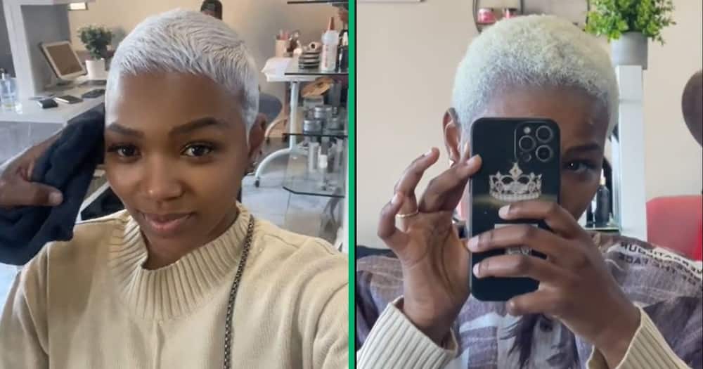 A TikTok video of a Pretoria woman's hair do took people on a roller coaster ride