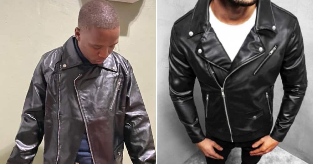 Twitter user shares jacket he bought online