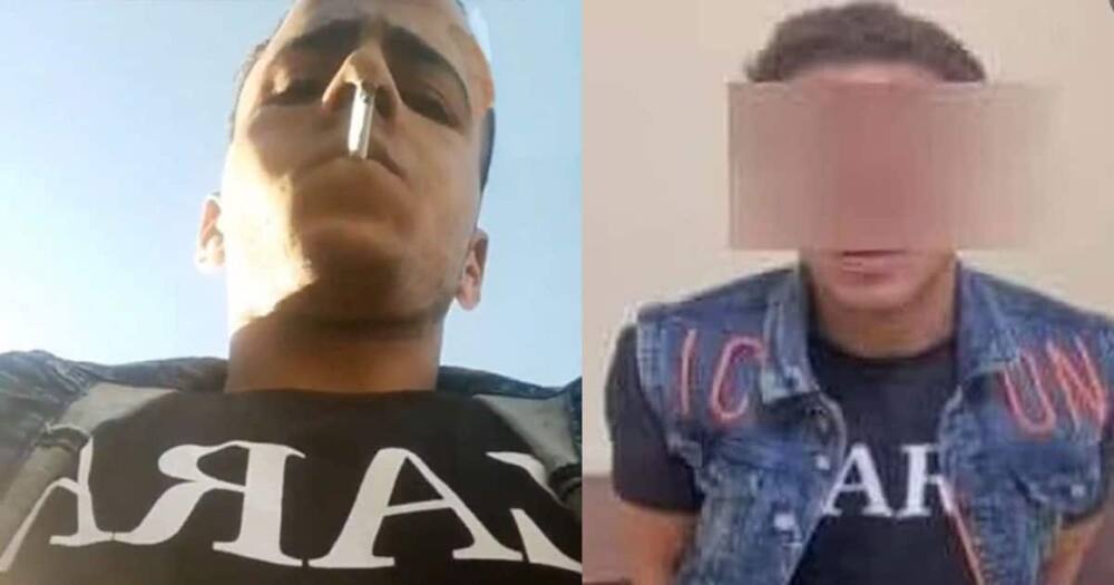 Thief arrested after live-streaming his face.