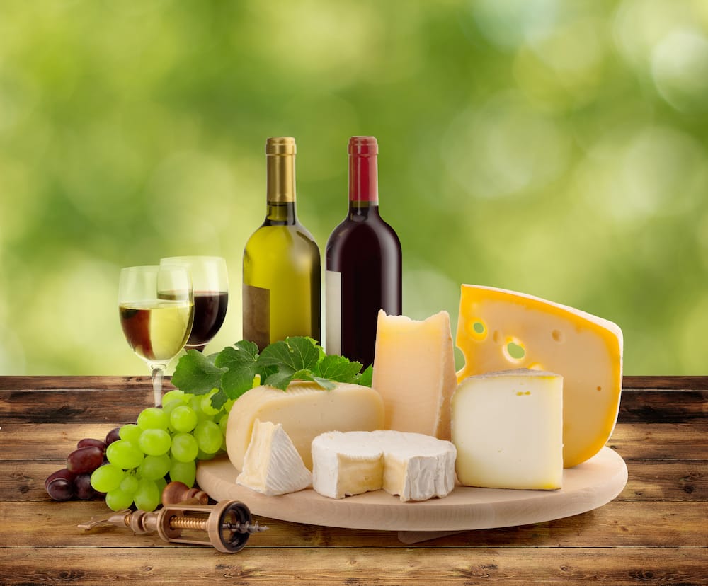 Italian wine and cheese extravaganza