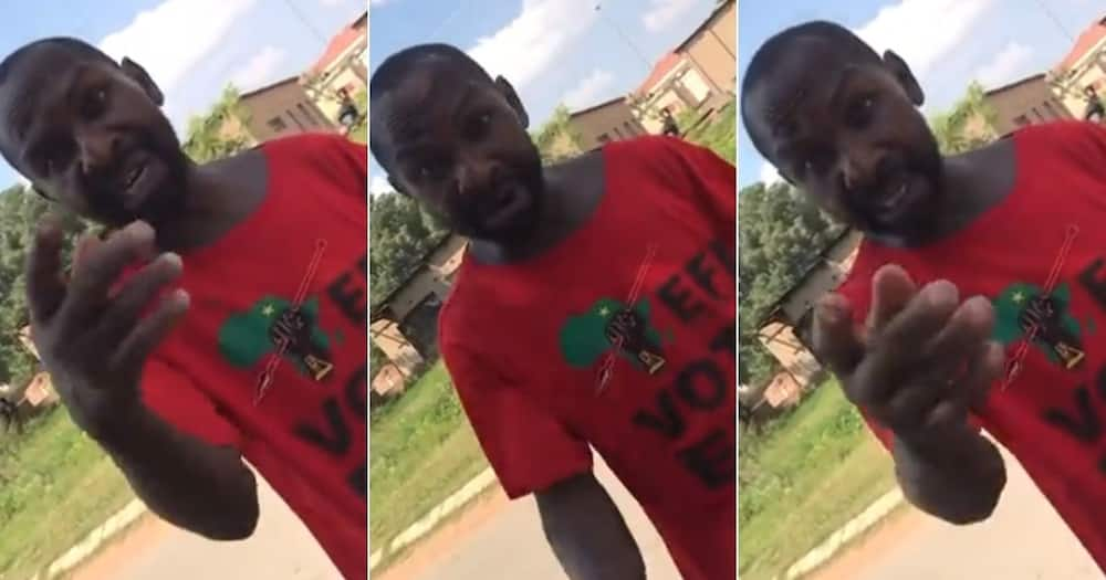 EFF Supporter, Schools Man, Who Tried, to Mock Him, Gets Julius Malema's