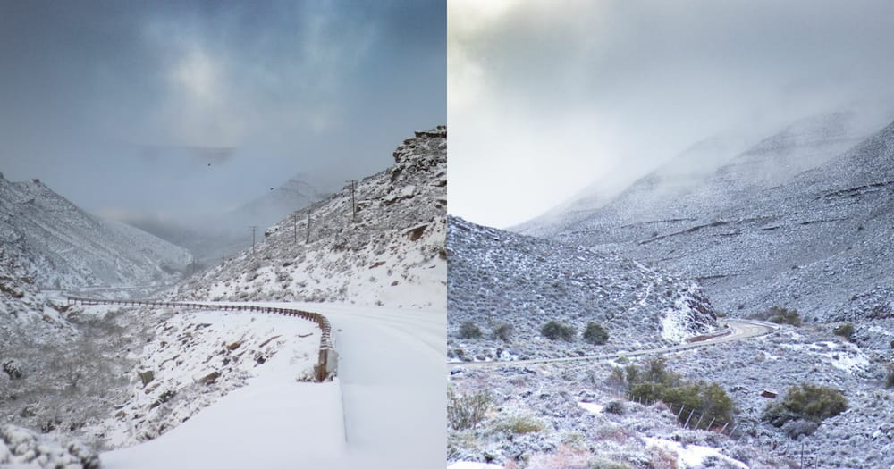 Winter, snow, Sutherland