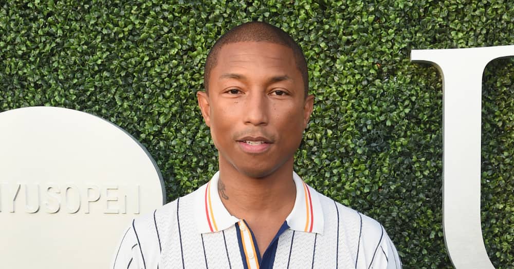 Pharrell Williams new photos drop, trends for finally looking his age