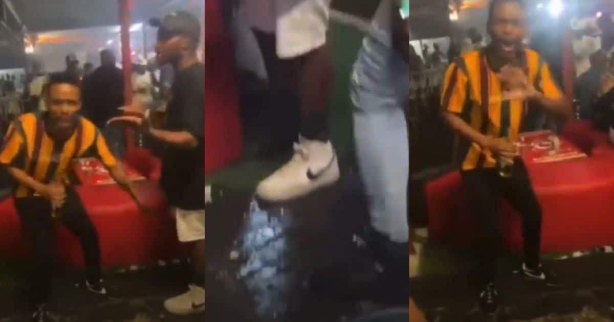 MAN CALLED OUT FOR WEARING FAKE AIR FORCE SHOES AT GROOVE A video of man  being ridiculed at the groove for his sneakers have gone viral online.The  guy, By Briefly-Botswana News