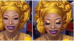 Too much of everything is bad: Mzansi shares thoughts on video of lady with loud makeup