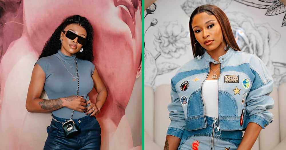 DJ Zinhle confirmed fans suspicions that she had her breasts enlarged