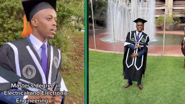 University of Johannesburg alumnus thanks God for his Master's in viral TikTok video