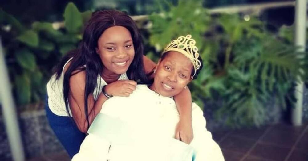 Sindi KaZanele Ngobese and her aunt