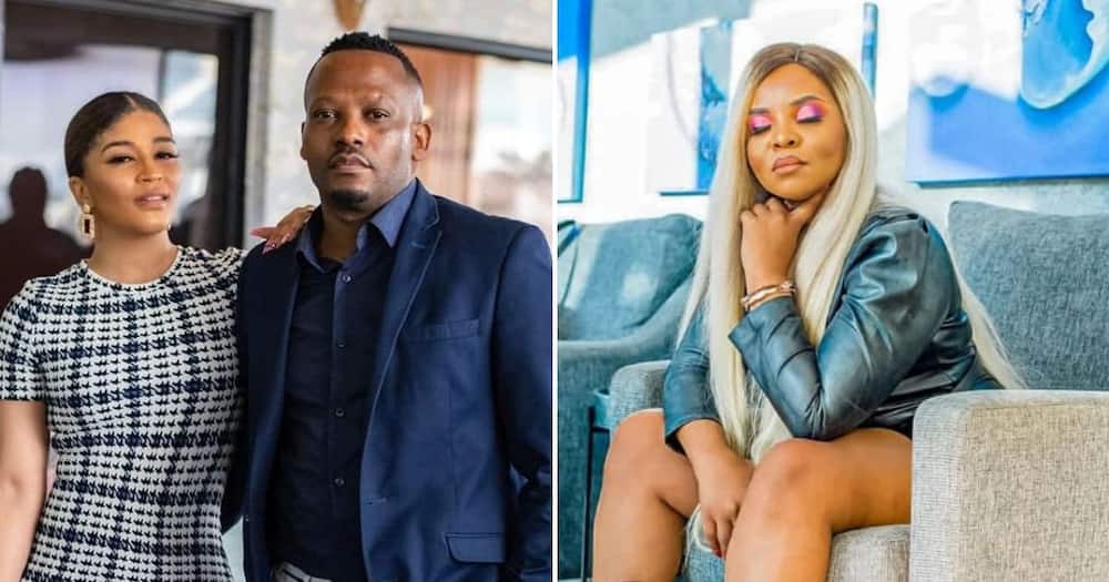 Sane Bhengu deny being involved in leaking scandalous photos of Kgolo Mthembu who is married to Annie from RHOD.