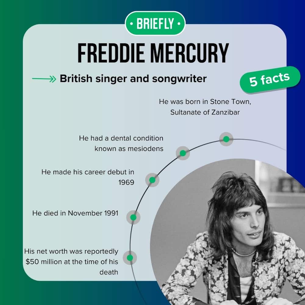 Freddie Mercury's facts