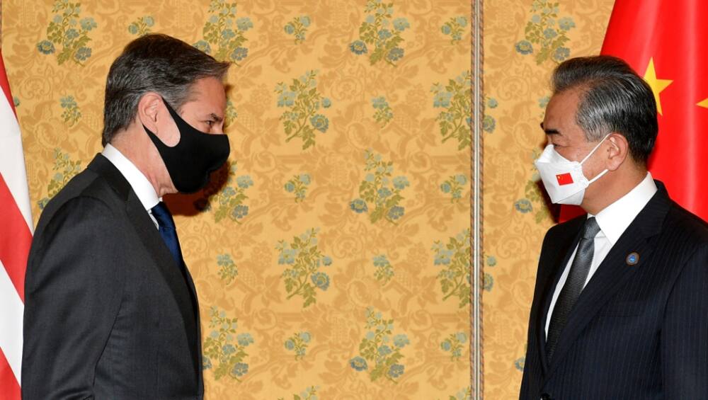 US Secretary of State Antony Blinken and Chinese Foreign Minister Wang Yi -- seen here in Rome in October 2021, the last time they met -- are to meet in Bali, in a bid to keep tensions from spiralling US Secretary of State Antony Blinken and Chinese Foreign Minister Wang Yi -- seen here in Rome in October 2021, the last time they met -- are to meet in Bali, in a bid to keep tensions from spiralling