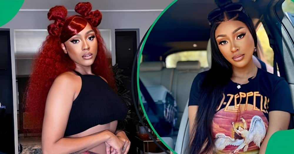 Nadia Nakai danced and exposed her underwear but fans were not happy.