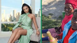 Hilarious video of grandmas trying to thank Bonang Matheba for her BNG wine has Mzansi in stitches