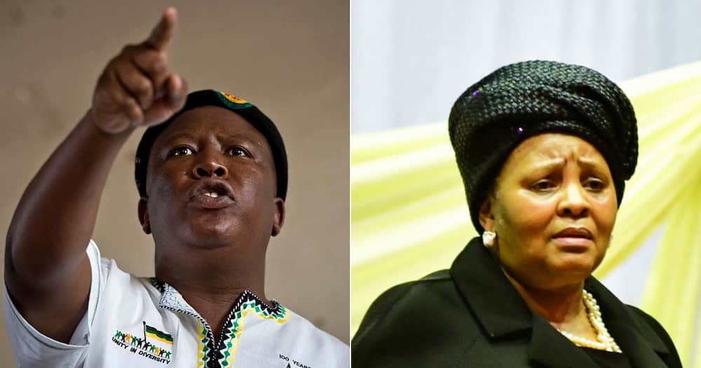 Economic Freedom Fighters, EFF, Leader, Julius Malema, Defence Minister, Nosiviwe Mapisa-Nqakula, Social media, Insurrection, Mbuyiseni Ndlozi, Unrest, Cyril Ramaphosa Economic Freedom Fighters, EFF, Leader, Julius Malema, Defence Minister, Nosiviwe Mapisa-Nqakula, Social media, Insurrection, Mbuyiseni Ndlozi, Unrest, Cyril Ramaphosa