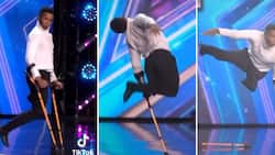 Disabled Mzansi dancer wows 'Britain's Got Talent' judges, video of performance moves people to tears