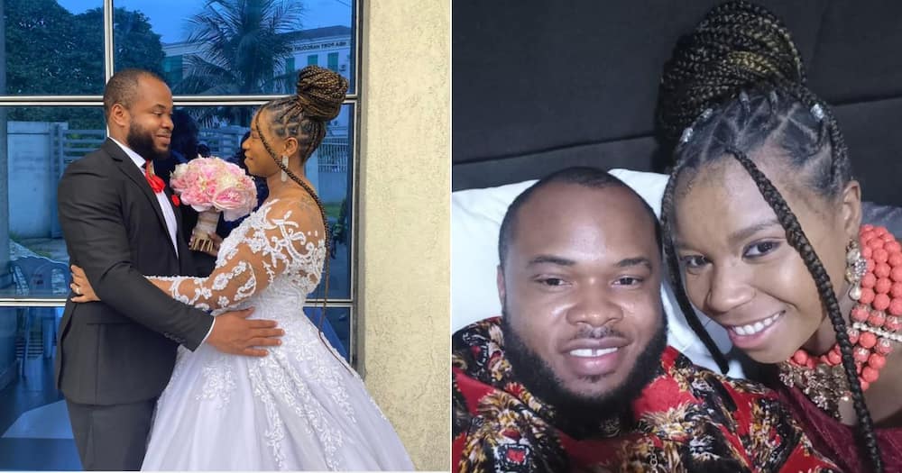 Woman happily married to Nigerian husband she met online