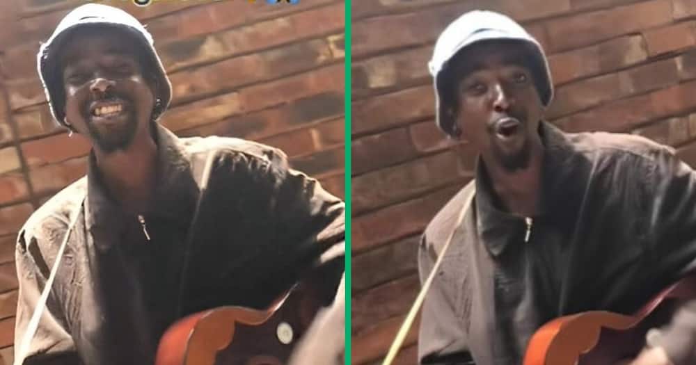Man singing AKA song in TikTok video by University of Joburg student