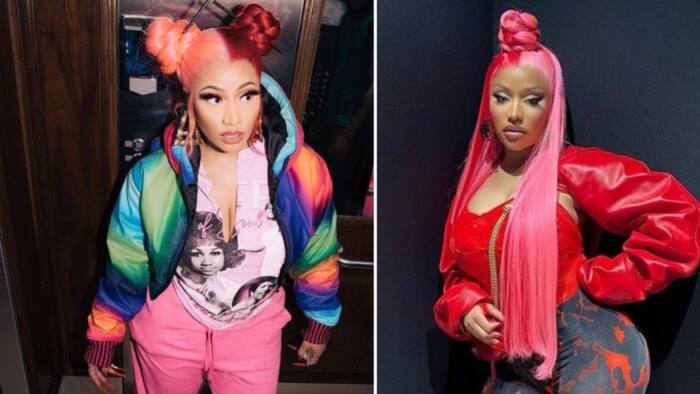 Nicki Minaj's rare pic with mom trends, netizens convinced rapper photoshopped the snap: "It’s hella edited"