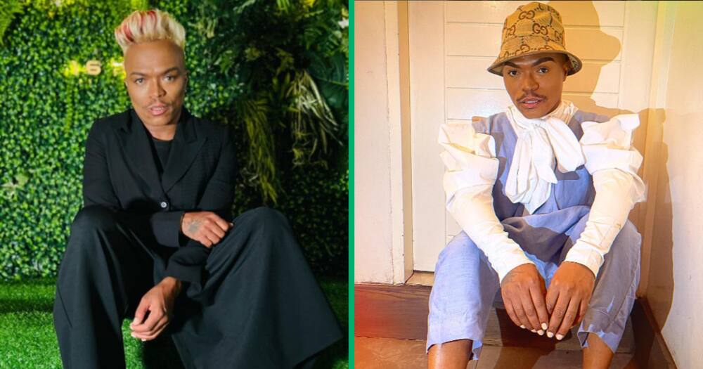 Somizi shared pictures flaunting his toned body on social media