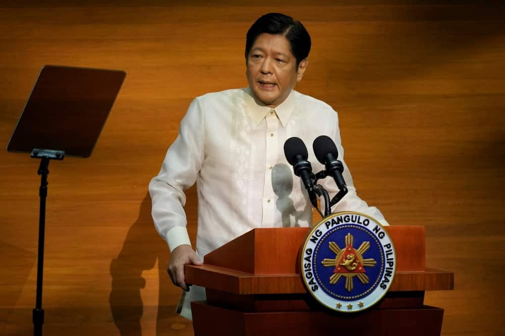 In his first State of the Nation address, Philippine President Ferdinand Marcos Jr vowed to rein in soaring food prices and boost renewable energy