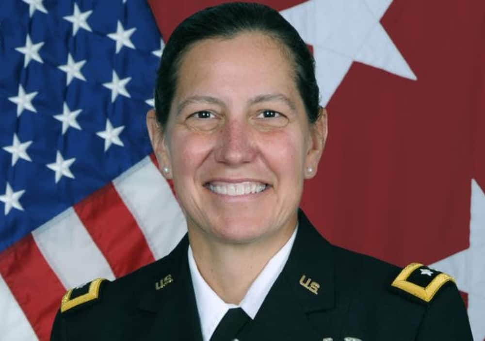 Jody J Daniels becomes US 1st female chief of army reserve and commanding general