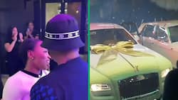 Couple makes waves buying 2 Rolls Royce in a viral Twitter video, SA salty