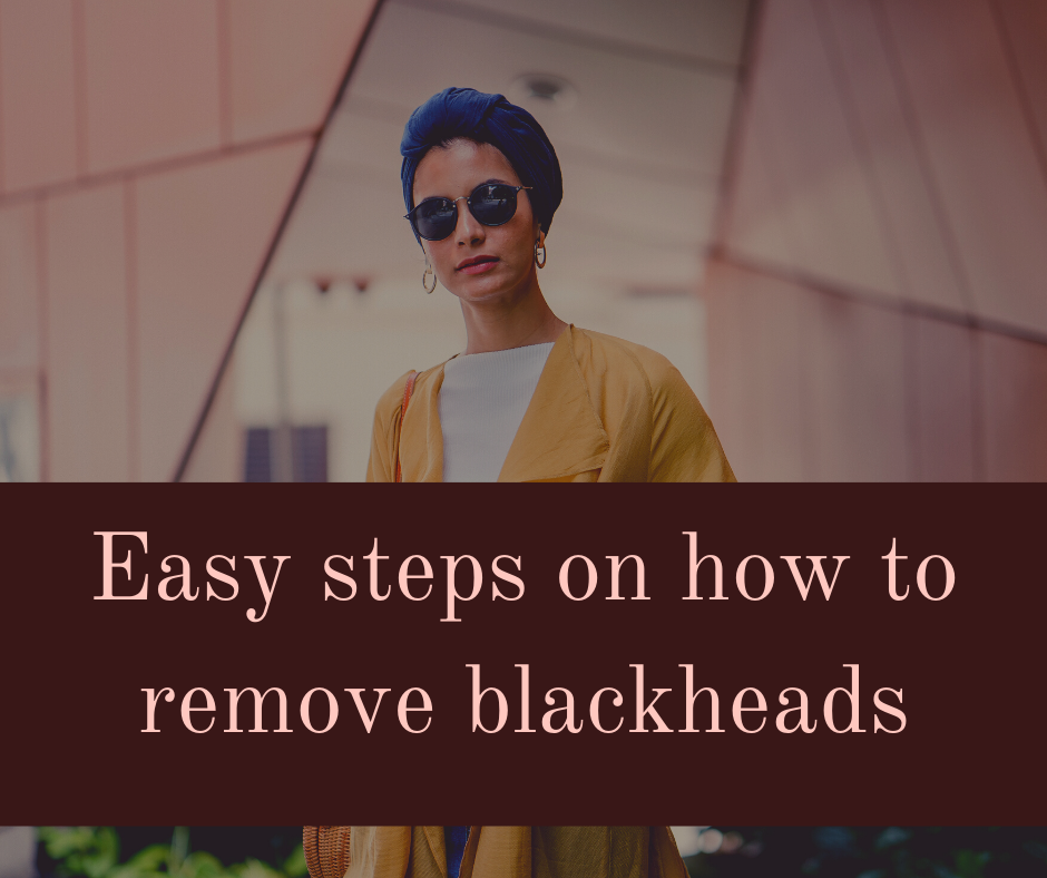 how to get rid of blackheads diy