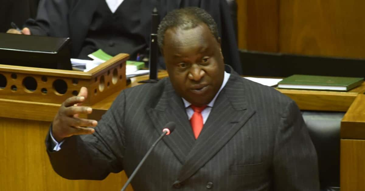 Tito Mboweni Shares Snap From His Younger Days, Leaves the People of ...