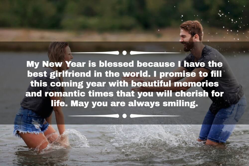 Happy New Year 2023 wishes for boyfriend