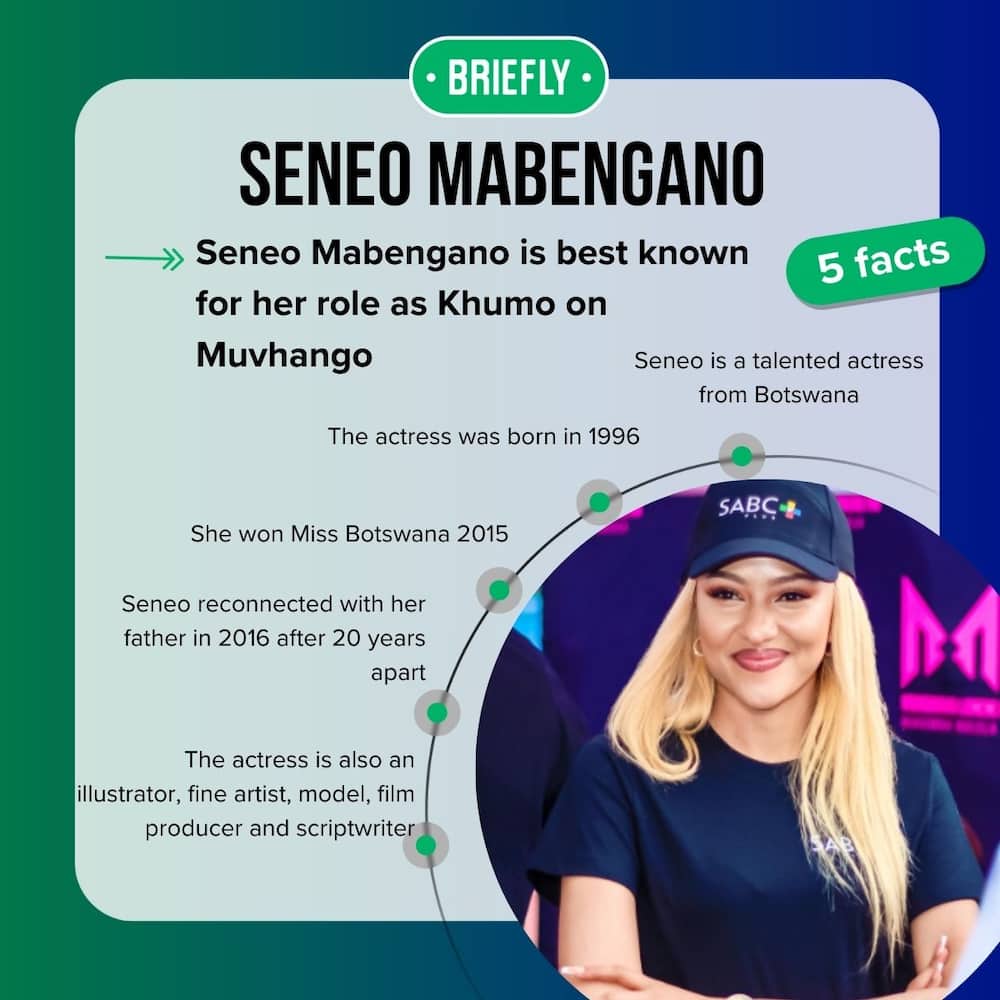 Khumo from Muvhango’s real name is Seneo Mabengano