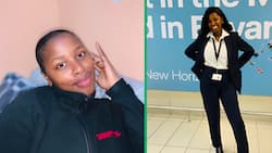 Woman shares her inspiring journey from cashier to airline employee, Mzansi overjoyed