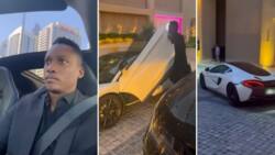 Video of Duduzane Zuma cruising in a lux whip ahead of 38th birthday leaves Mzansi in awe: "Msholozi I bow"