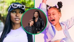DJ Zinhle honours Kairo in a heartfelt post after performing AKA's songs: "I wish she didn't need to be brave"