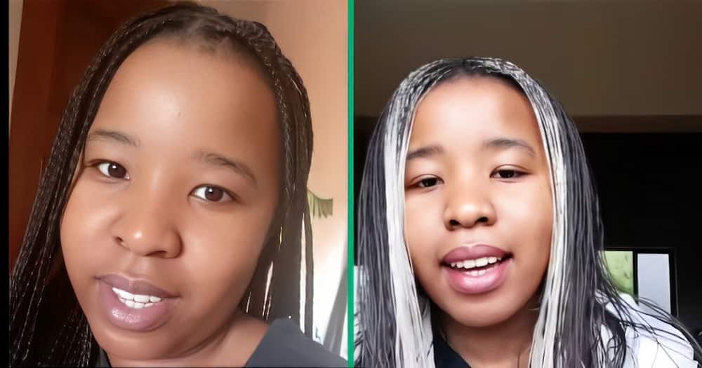 A TikTok video shows a woman speaking about her aunty's house being repossessed.
