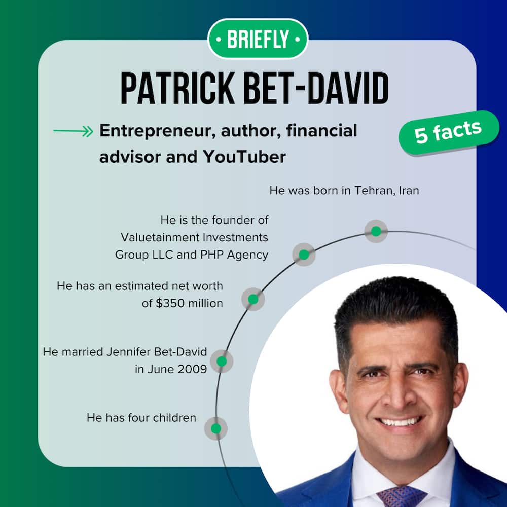 Top-5 facts about Patrick Bet-David