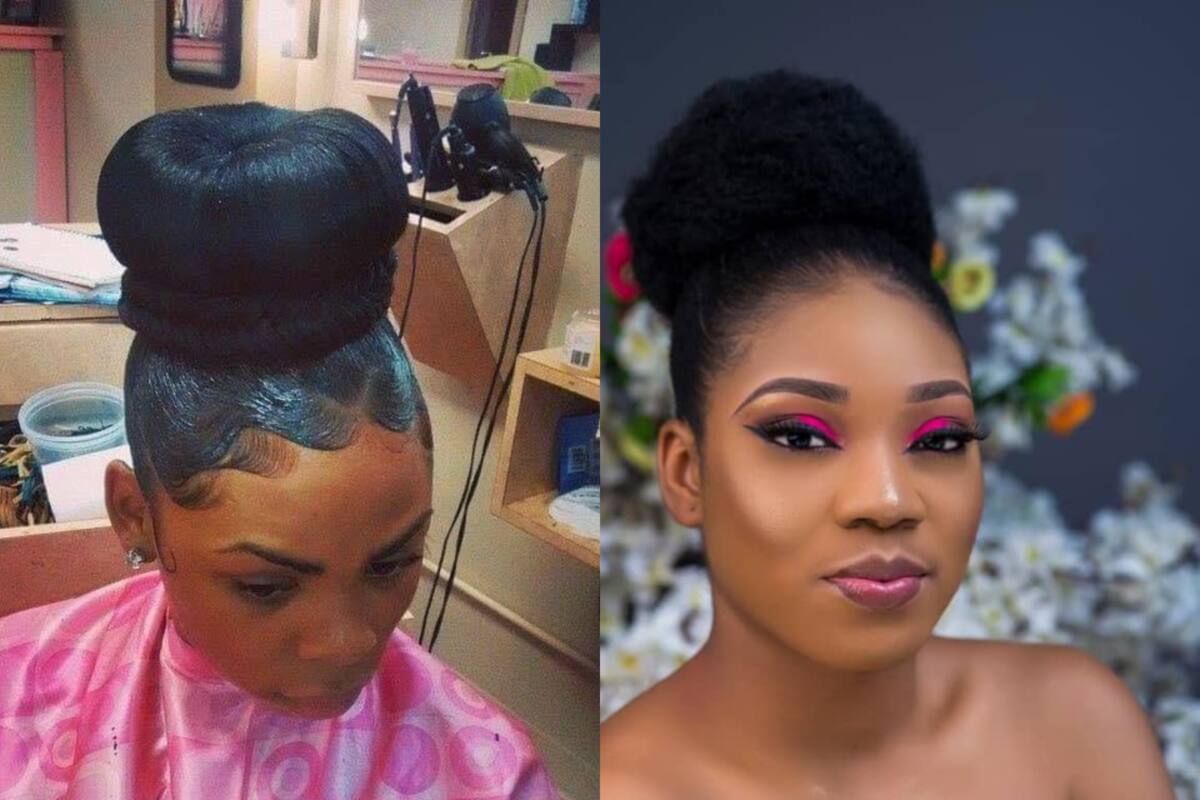 35 Best Packing gel hairstyles for black ladies (pictures) - Cynthispace