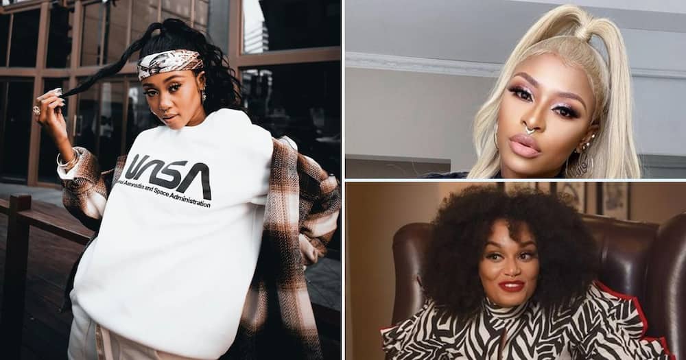 Moozlie partied with DJ Zinhle without Pearl Thusi