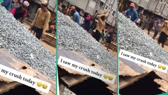 Man posts TikTok videos of crush working on construction site, other men wish to take care of hard worker