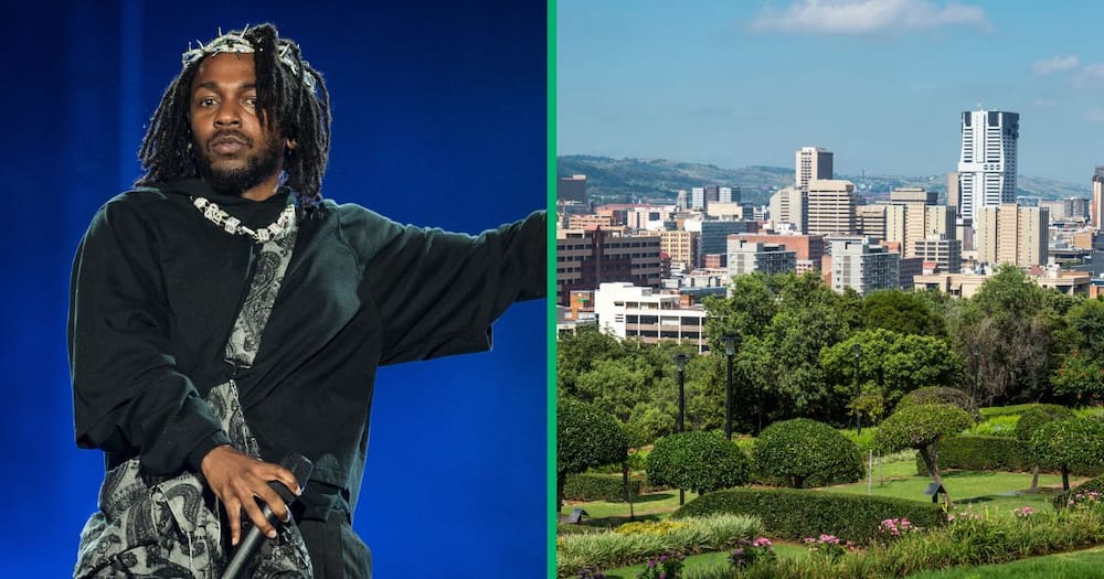 Kendrick Lamar perfoemed at Hey Neighbour festival in Pretoria
